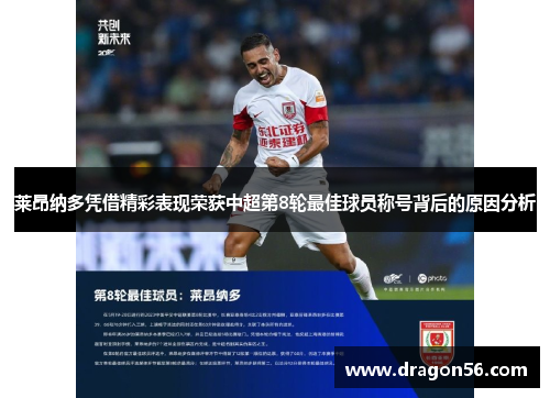 莱昂纳多凭借精彩表现荣获中超第8轮最佳球员称号背后的原因分析 莱昂纳多凭借精彩表现荣获中超第8轮最佳球员称号背后的原因分析